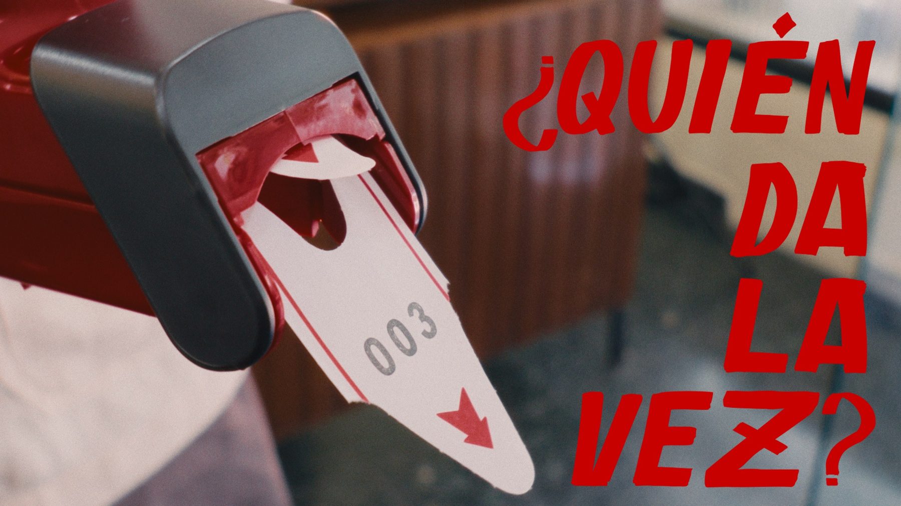 El número 003 del dispensador: la tercera sesión de ¿Quién da la vez?